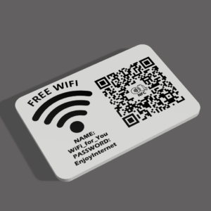 Inteligentna Tabliczka Wi-Fi NFC